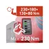 EXTOL PREMIUM Share20V szénkefementes akkus ütvecsavarozó 1/4" hatszög 230 Nm, akku és töltő nélkül
