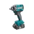 EXTOL INDUSTRIAL Share20V akkus ütvecsavarozó 1/2" szénkefementes, 20V 2Ah, töltő, 500 Nm