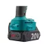 EXTOL INDUSTRIAL Share20V akkus ütvecsavarozó 1/2" szénkefementes, 20V 2Ah, töltő, 500 Nm