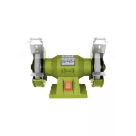   EXTOL CRAFT kettős köszörűgép 150W,száraz,125×12,7×16mm; 2950 ford/perc, P36, P80, 6kg