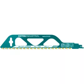   EXTOL INDUSTRIAL szablyafűrészlap Bosch befogással, HM/TCT, 305 mm, 2TPI, gázbetonhoz