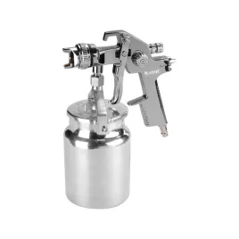   EXTOL PREMIUM festékszóró, alsótartályos, 1000ml, HVLP, fúvóka: 1,4mm, max. 410 l/min, 3 Bar, 1/4' tömlőcsatlakozó, 0,7kg