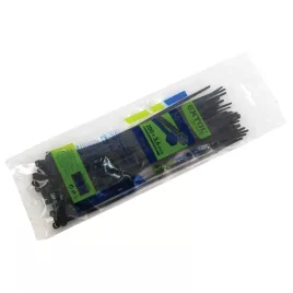   EXTOL PREMIUM kábelkötegelő 7,6×500mm 50db, fekete nylon; UV-, sav- és lúgálló