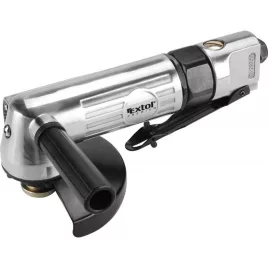   EXTOL PRMIUM pneumatikus sarokcsiszológép, 125 mm (22,2mm ill. M10) , 10.000 1/min, 170l/min, 6,3 Bar, 1/4' tömlőcsatlakozó, 1,8
