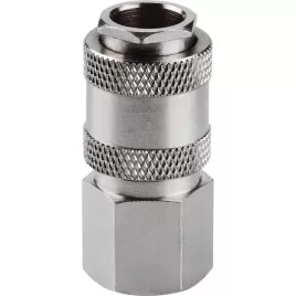   EXTOL PREMIUM gyorscsatlakozó-hüvely, belső menettel, 1/2', nikkelezett réz, bliszteren