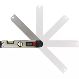   EXTOL PREMIUM vízmérték, digitális szögmérővel, 305mm, 2 libella, ±0,5mm/1m, illetve 0-225°, ±0,3°, LCD kijelző