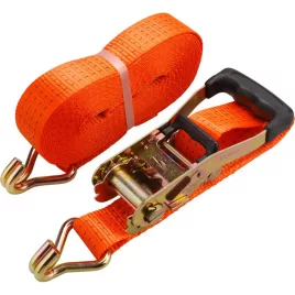   EXTOL PREMIUM rakományrögzítő gurtni, kampós, max. 4000kg; 10m×50mm, EN12195-2,TÜV/GS