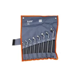   EXTOL PREMIUM csillagkulcs klt., 8db; 6-22mm, CrV. vászon tartóban