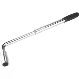   EXTOL PREMIUM kerékkulcs L-típusú, 1/2', 17mm és 19mm, CV, teleszkópos 350mm-530mm