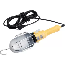   EXTOL LIGHT munkalámpa, izzó nélkül, E27 foglalat, max. 60W; kampós akasztó + csiptető, 230V/50Hz, 5 m kábel