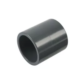   PVC csőidom, toldó, D63 mm, vízálló, erős anyagból, megbízható minőségű