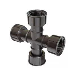   Holland szelep adapter X BM 1 - belső menetes, szürke, eredeti Hollanderes termék
