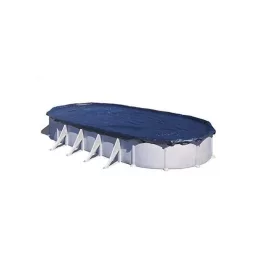   Gre téli medencevédő takaró, 6,10m x 3,75m, ovális medencéhez, fémpalástos, extra vastag
