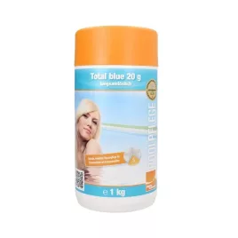   Aqua Perfect Total Blue (20 gr) 1kg, 3in1 multi tabletta - tisztító és ápoló termék a víztisztításhoz