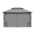 Kertipavilon Outsunny márkától 3x4m méretben - kerti party, esővédő, teraszfedés, pavilon, napvédő, sátor