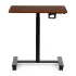 ModernHome állítható magasságú laptopasztal fa lappal, 70x48 cm, 71.5-112 cm