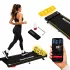 MOVEPRO elektromos walking pad otthonra és íróasztal alá, távirányítóval, appal, 10 km/h