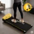 MOVEPRO elektromos walking pad otthonra és íróasztal alá, távirányítóval, appal, 10 km/h