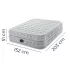 INTEX 64490 kétszemélyes felfújható matrac beépített elektromos pumpával 203x152x51 cm