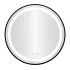 ModernHome kerek LED fürdőszobai tükör, falra szerelhető, 60 cm, 3 szín, érintőkapcsoló