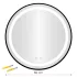 ModernHome kerek LED fürdőszobai tükör, falra szerelhető, 60 cm, 3 szín, érintőkapcsoló