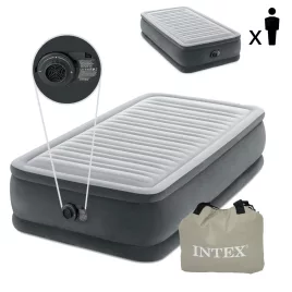   INTEX DELUXE egyszemélyes felfújható matrac pumpával 191x99 cm 64412ND