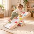 ECOTOYS LUNA fa Montessori mászóka gyerekeknek létrával és egyensúlyozóval
