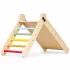 ECOTOYS fa Montessori mászóka gyerekeknek, létrával és rámpával