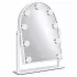ModernHome LED sminktükör 30x40 cm, 3 fényárnyalattal, 9 izzóval