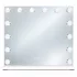 ModernHome LED sminktükör 57x46 cm, 3 fényárnyalat, állítható fényerő, 15 izzó