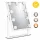 ModernHome LED sminktükör 25x30 cm, 3 fényárnyalat, 9 izzó