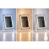 ModernHome LED sminktükör 25x30 cm, 3 fényárnyalattal