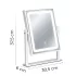 ModernHome LED sminktükör 25x30 cm, 3 fényárnyalattal