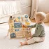 ECOTOYS nagy fa szenzoros busy board gyerekeknek, oktató foglalkoztató tábla XL