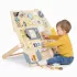 ECOTOYS nagy fa szenzoros busy board gyerekeknek, oktató foglalkoztató tábla XL