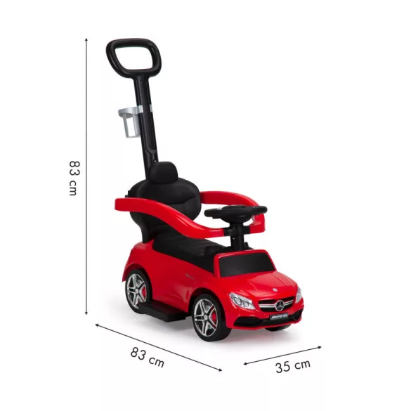 Gurulós, járóka, tologató Mercedes autó