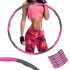 Hula Hoop fogyás hab prémium 90cm, karcsúsító gyűrű, fitness eszköz, otthoni edzés, széles karika