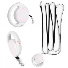   4,2 méteres automata póráz kutya vagy macska számára zárral