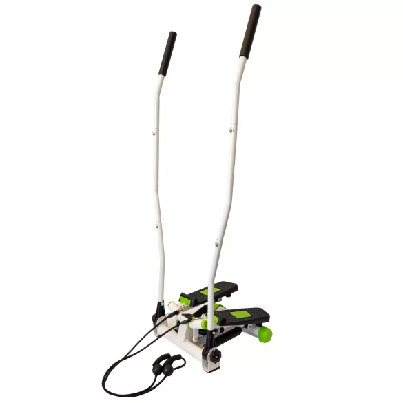 MOVEPRO twist stepper ellenállás-szalagokkal, kapaszkodóval és számlálóval