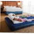 INTEX felfújható kétszemélyes velúr matrac párnákkal 203x152 cm 64765