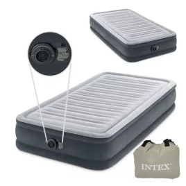   INTEX egyszemélyes felfújható matrac beépített pumpával 191x99 cm 67766ND