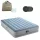 INTEX dupla felfújható matrac beépített elektromos pumpával 203x152x36 cm