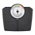 ELDOM klasszikus mechanikus fürdőszobai mérleg BMI funkcióval, 180 kg, fekete