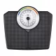 ELDOM klasszikus mechanikus fürdőszobai mérleg BMI funkcióval, 180 kg, fekete