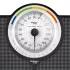 ELDOM klasszikus mechanikus fürdőszobai mérleg BMI funkcióval, 180 kg, fekete
