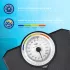 ELDOM klasszikus mechanikus fürdőszobai mérleg BMI funkcióval, 180 kg, fekete