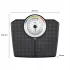 ELDOM klasszikus mechanikus fürdőszobai mérleg BMI funkcióval, 180 kg, fekete