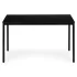 ModernHome étkezőasztal vagy íróasztal 4-5 főre, 120x60 cm, fekete