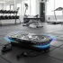 MOVEPRO anticellulit vibrációs masszírozó platform ellenállás szalagokkal és távirányítóval