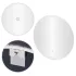 ModernHome kerek LED fürdőszobatükör falra szerelhető, 60 cm, 3 szín, érintőkapcsolós